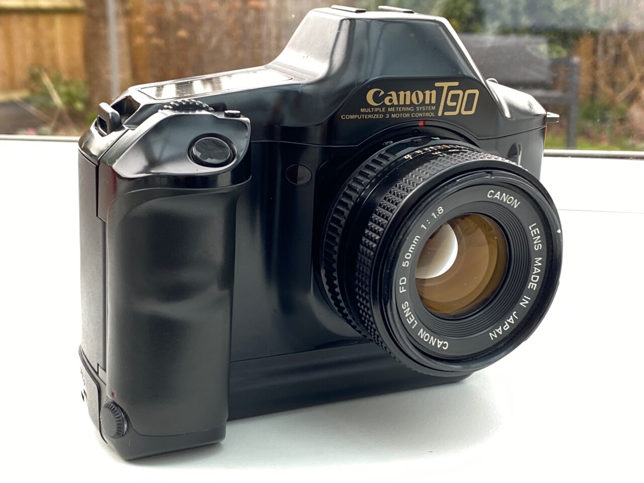キヤノン 一眼レフフイルムカメラ T90 使用説明書 1985年 - フィルムカメラ